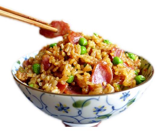 Sausage Fried Rice 臘腸蛋炒飯